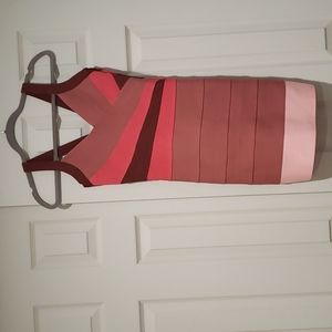 Pink Bandage Dress